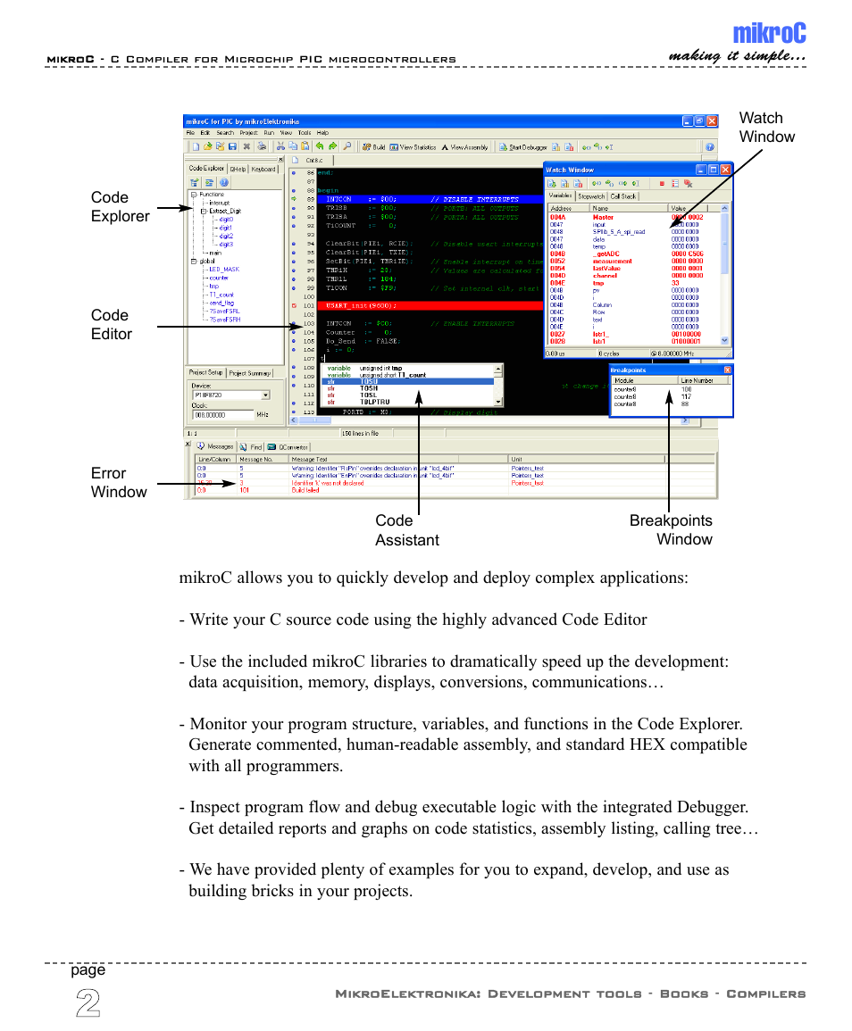 Mikroc | ABL electronic PIC Microcontrollers PIC16 User Manual | Page 10 / 312