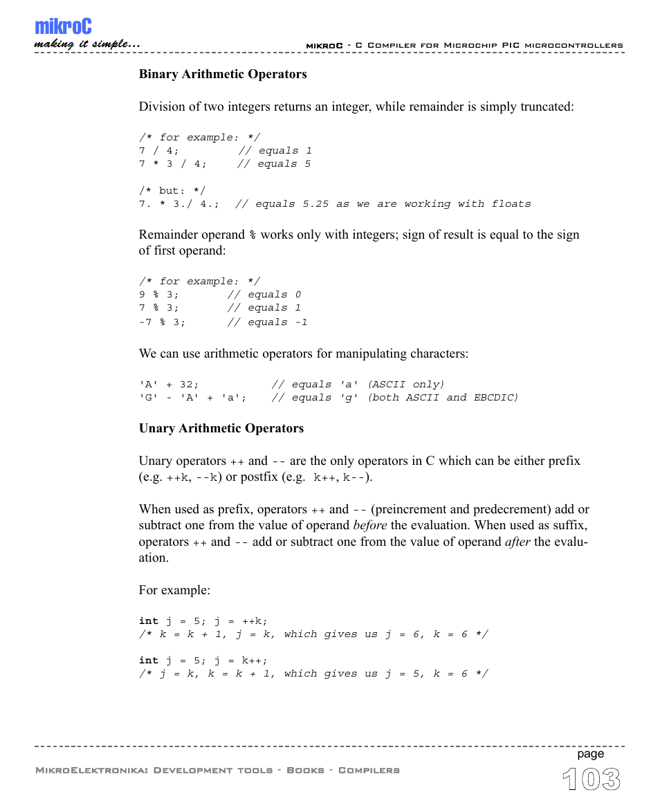 Mikroc | ABL electronic PIC Microcontrollers PIC16 User Manual | Page 111 / 312