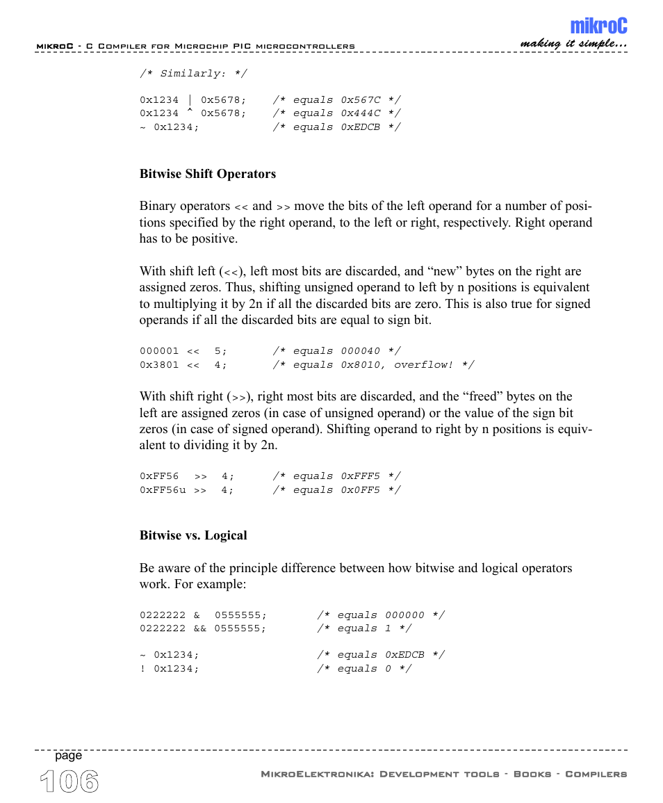 Mikroc | ABL electronic PIC Microcontrollers PIC16 User Manual | Page 114 / 312