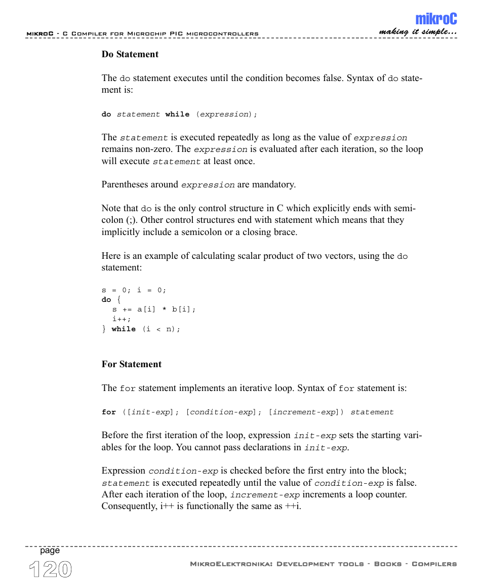 Mikroc | ABL electronic PIC Microcontrollers PIC16 User Manual | Page 128 / 312