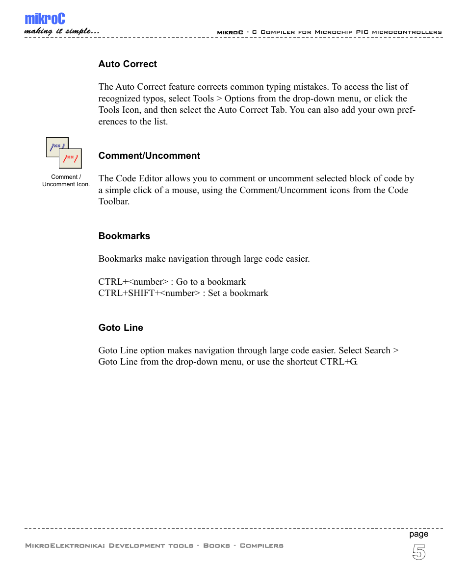 Mikroc | ABL electronic PIC Microcontrollers PIC16 User Manual | Page 13 / 312