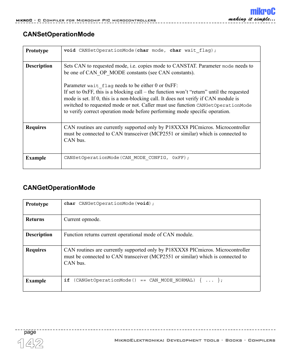 Mikroc | ABL electronic PIC Microcontrollers PIC16 User Manual | Page 150 / 312