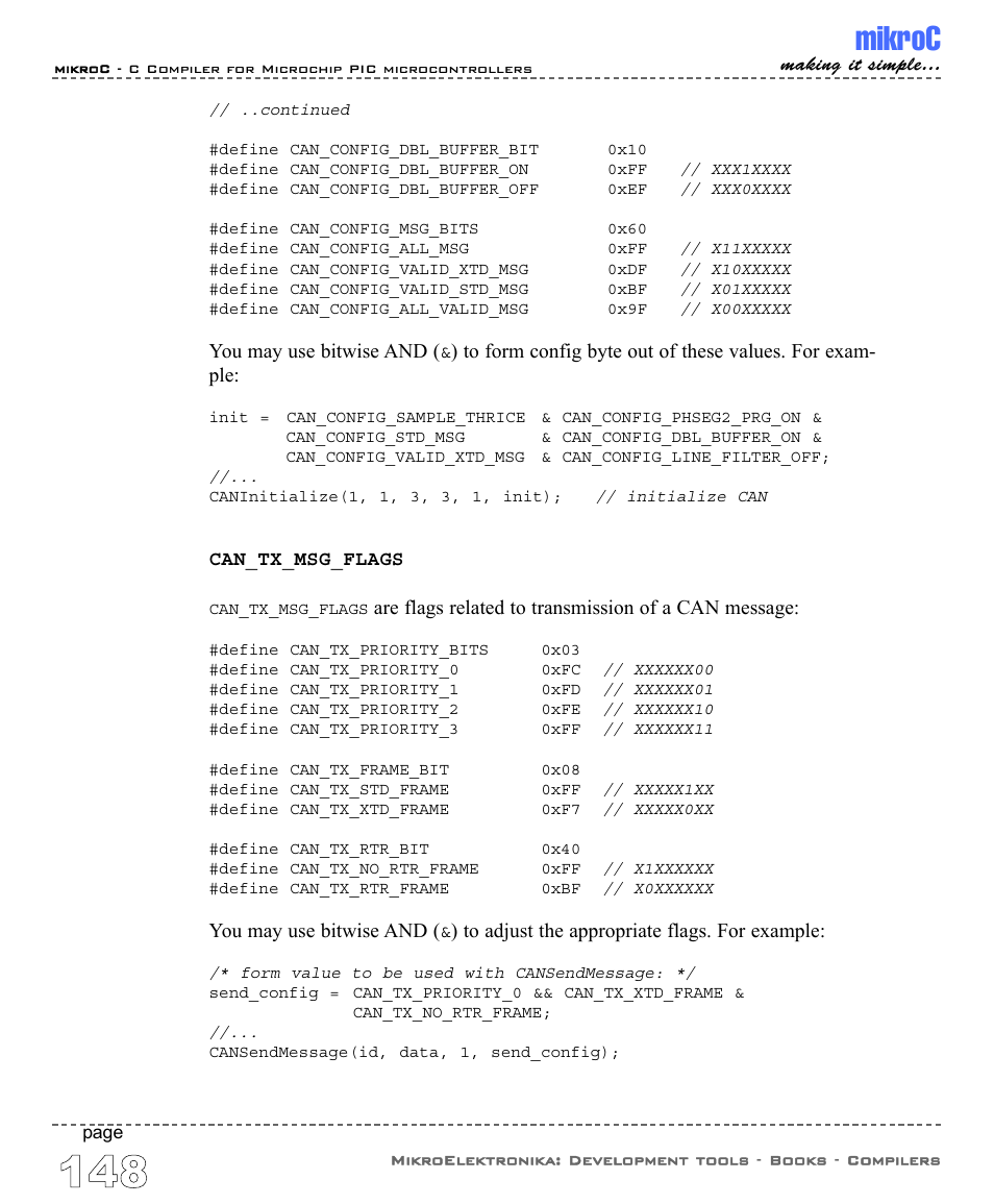 Mikroc | ABL electronic PIC Microcontrollers PIC16 User Manual | Page 156 / 312