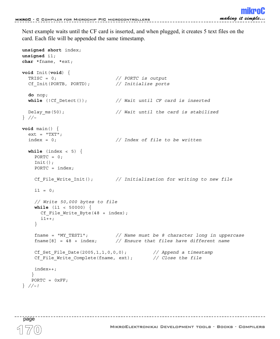 Mikroc | ABL electronic PIC Microcontrollers PIC16 User Manual | Page 178 / 312