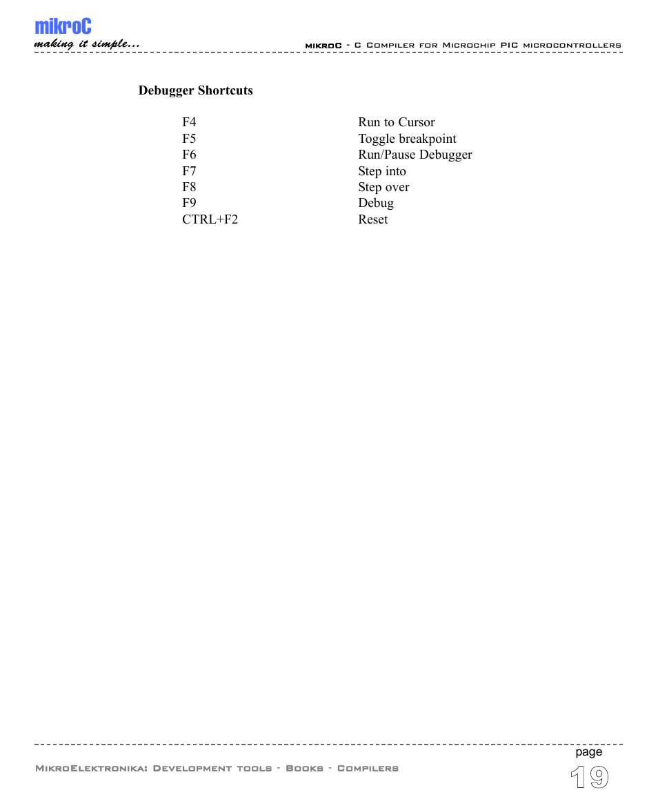 Mikroc | ABL electronic PIC Microcontrollers PIC16 User Manual | Page 27 / 312