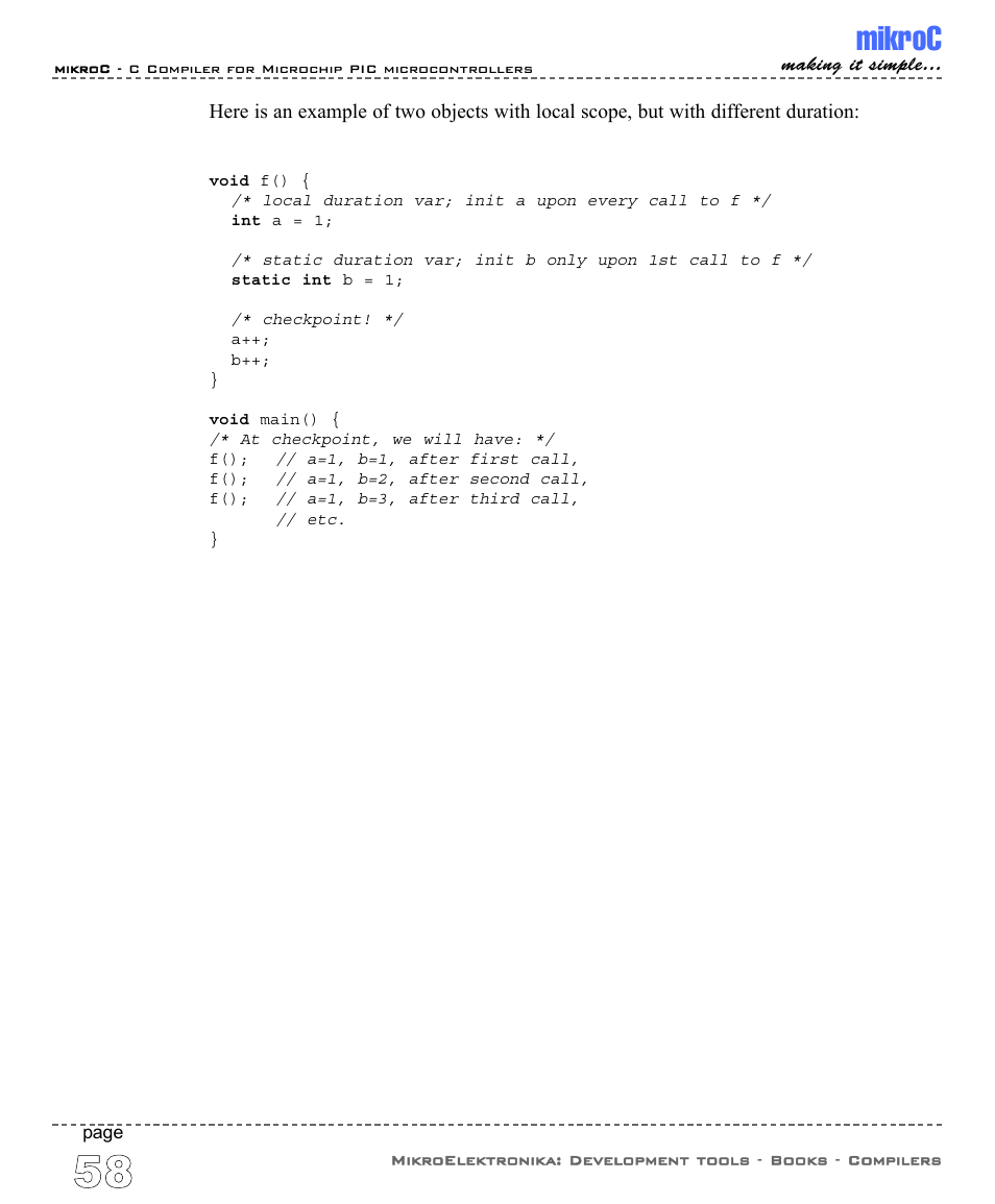 Mikroc | ABL electronic PIC Microcontrollers PIC16 User Manual | Page 66 / 312