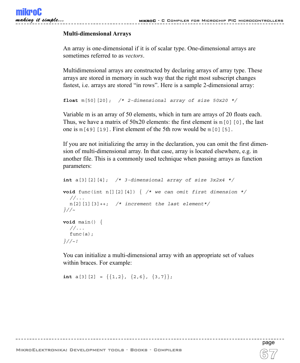 Mikroc | ABL electronic PIC Microcontrollers PIC16 User Manual | Page 75 / 312