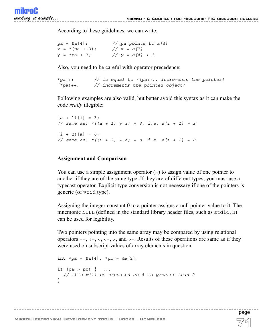 Mikroc | ABL electronic PIC Microcontrollers PIC16 User Manual | Page 79 / 312