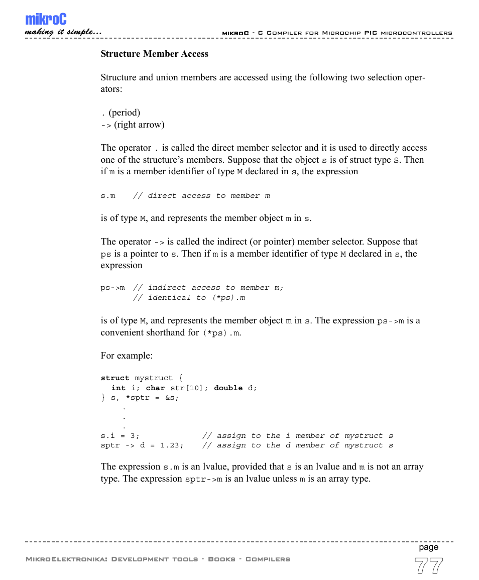 Mikroc | ABL electronic PIC Microcontrollers PIC16 User Manual | Page 85 / 312