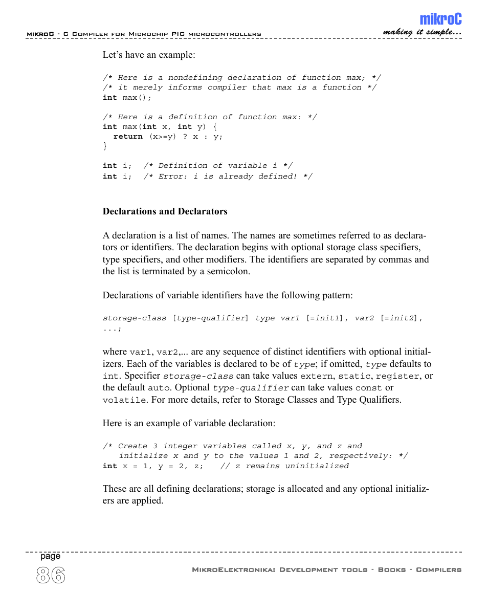 Mikroc | ABL electronic PIC Microcontrollers PIC16 User Manual | Page 94 / 312