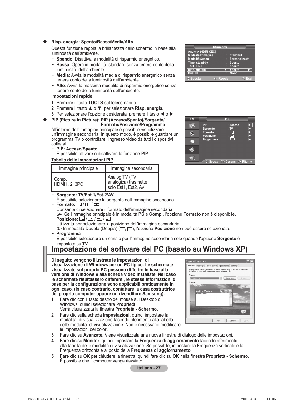 Samsung PS50A451P1 User Manual | Page 188 / 483