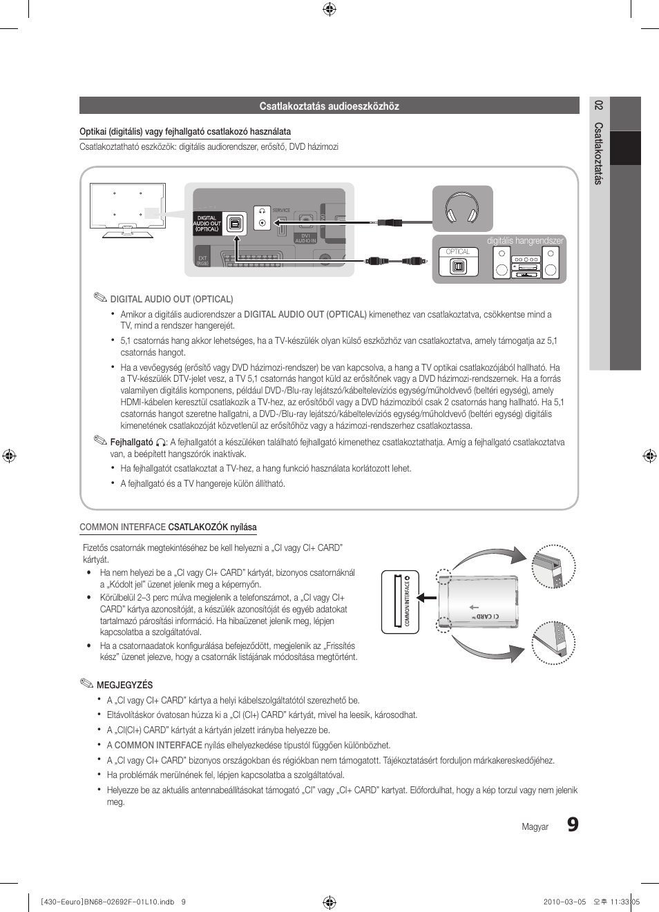 Samsung PS42C430A1W User Manual | Page 49 / 401