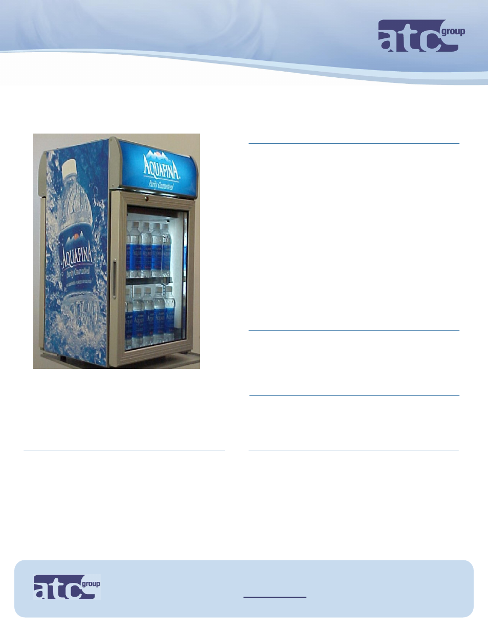 ATC Group Counter Top Cooler CT 100P User Manual | 1 page