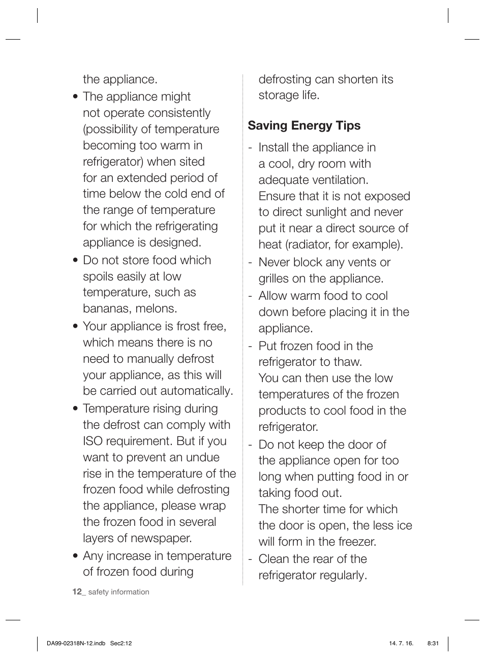 Samsung RSH5ZL2A User Manual | Page 12 / 276