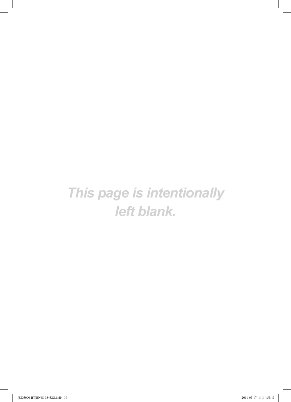 This page is intentionally left blank | Samsung UE40D5000PW User Manual | Page 91 / 163