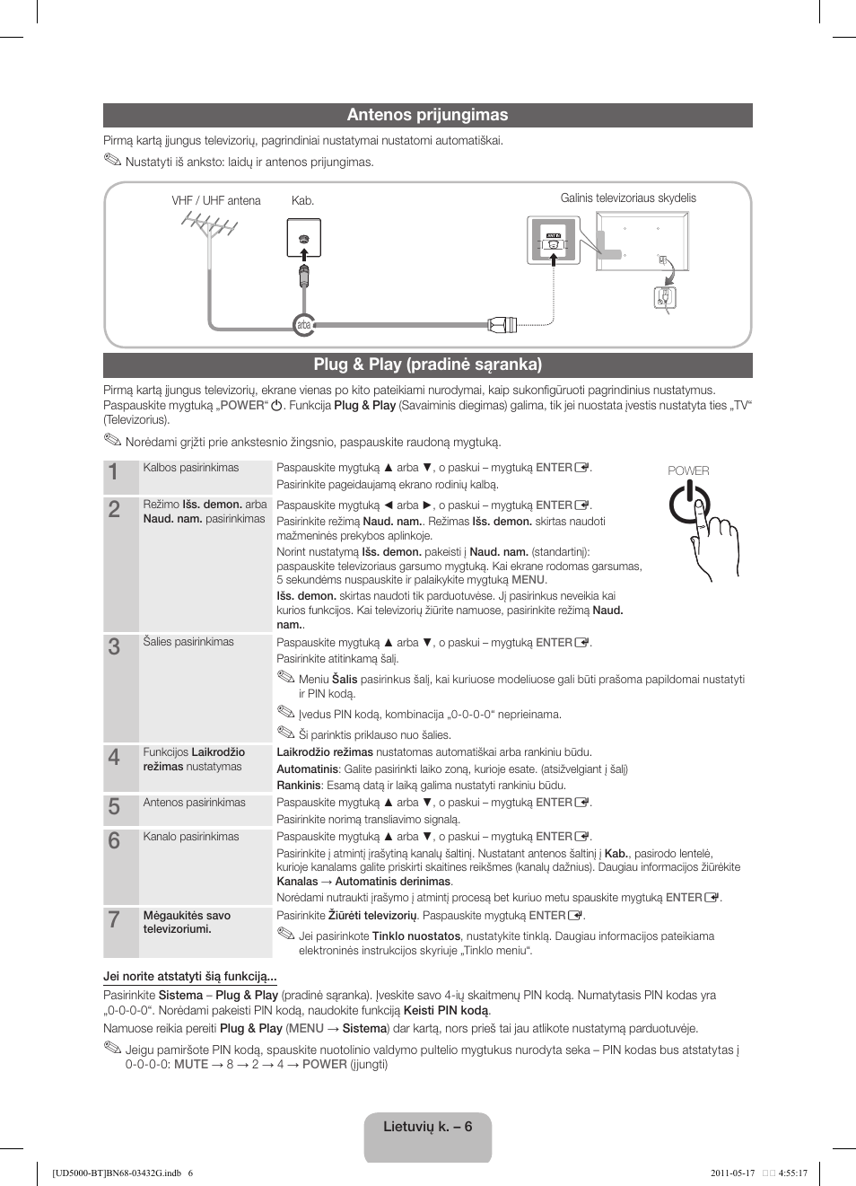 Samsung UE40D5000PW User Manual | Page 96 / 163