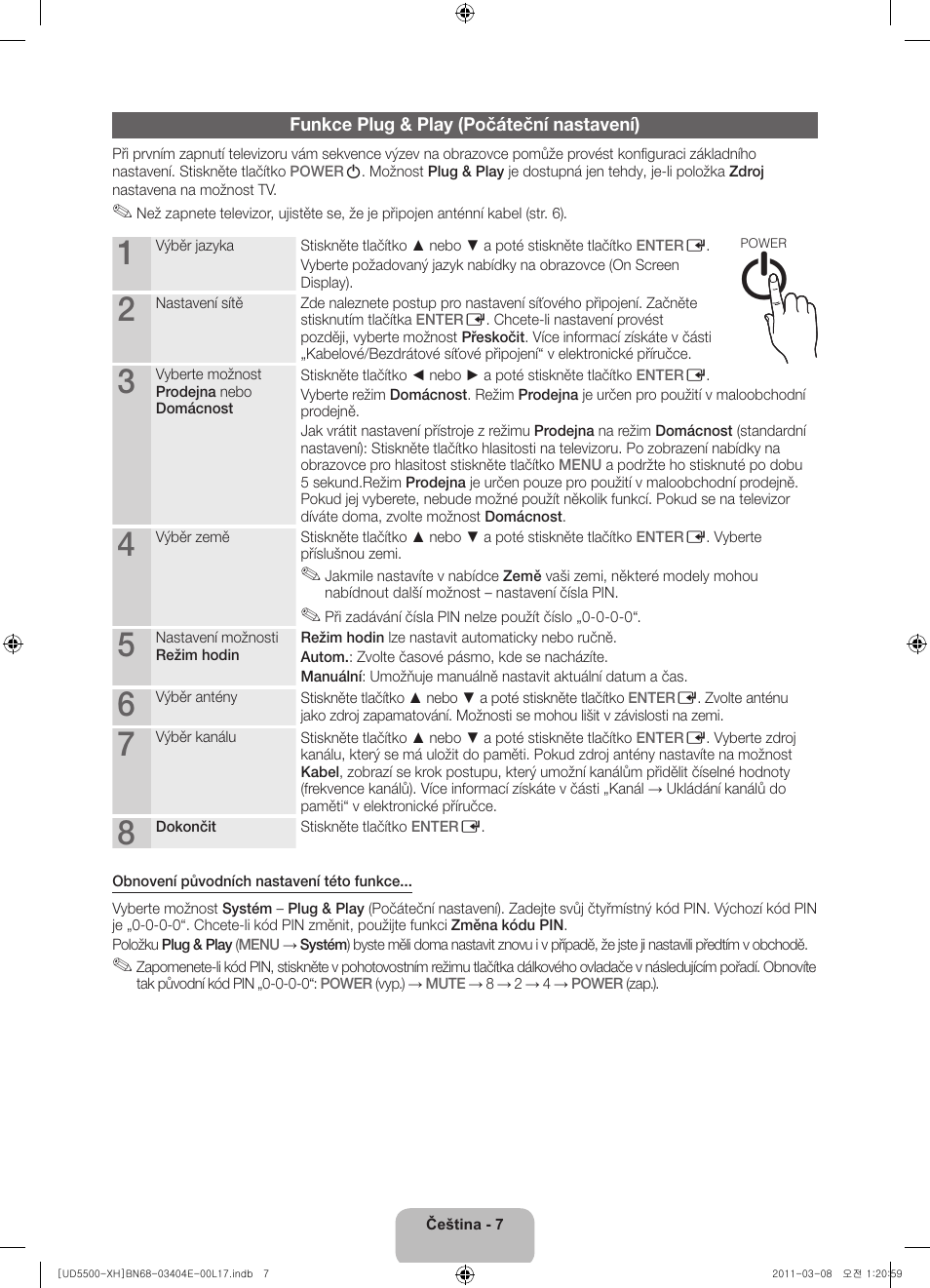 Samsung UE32D5500RW User Manual | Page 127 / 340