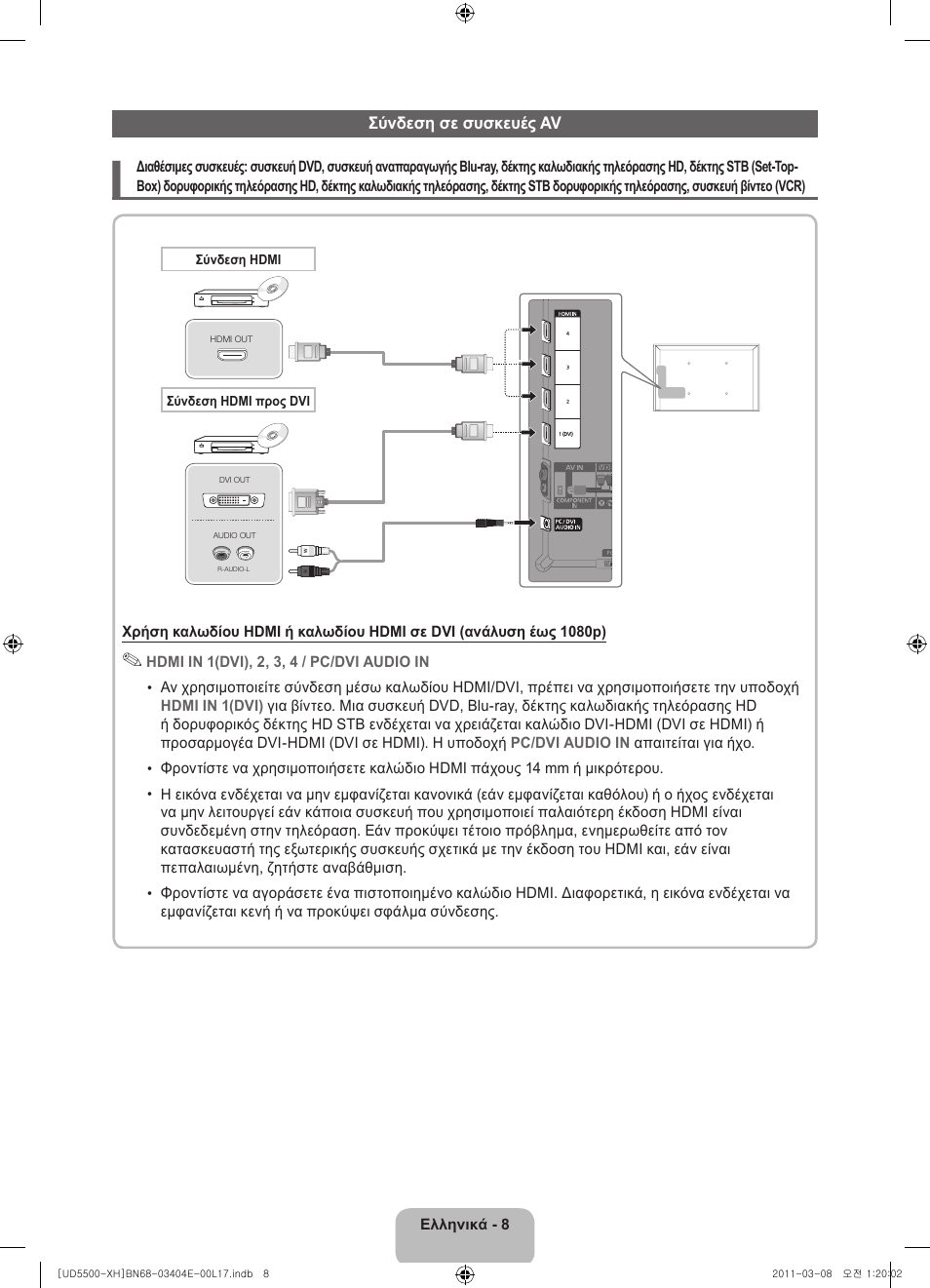 Samsung UE32D5500RW User Manual | Page 68 / 340
