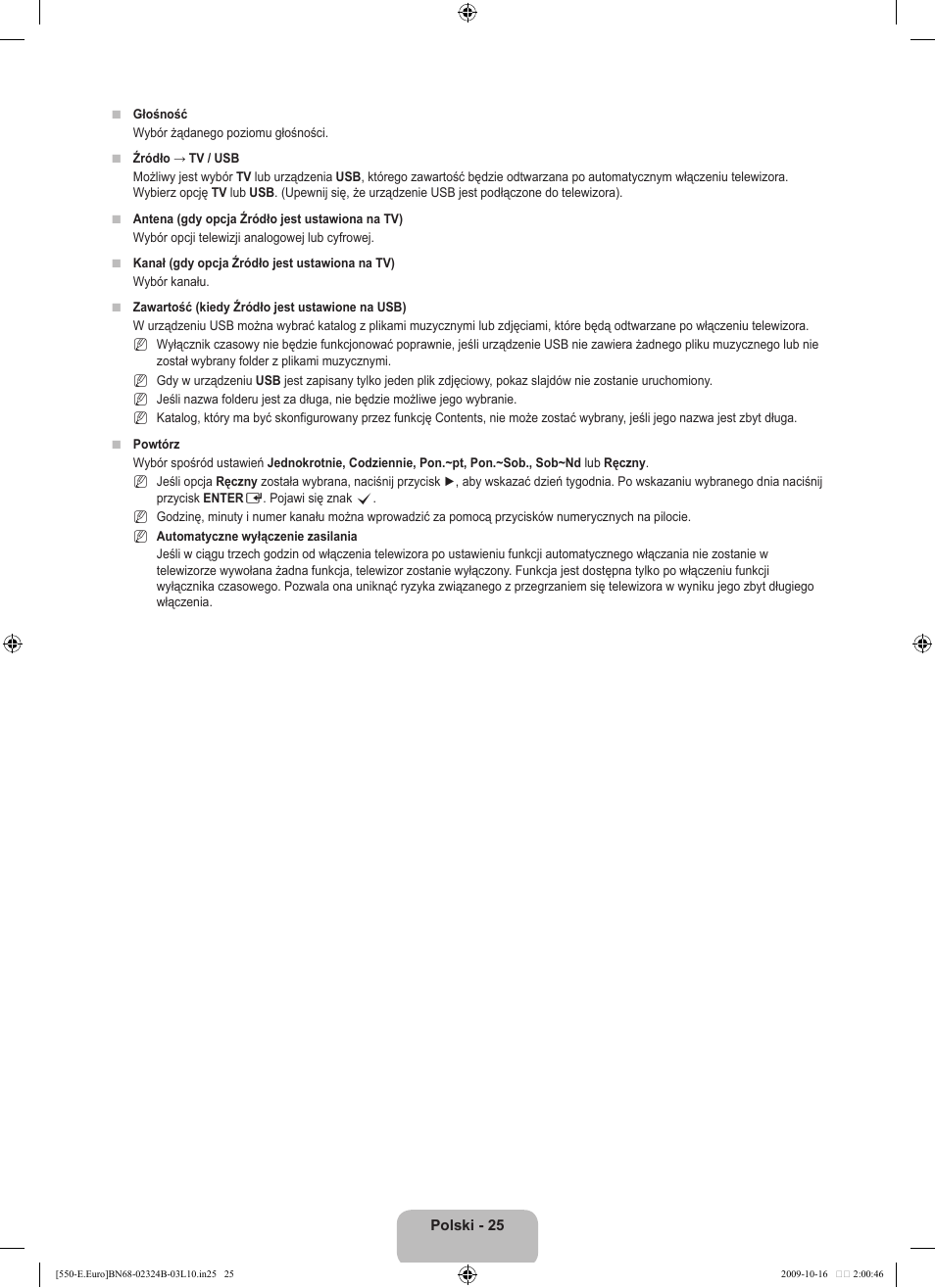 Samsung LE37B551A6W User Manual | Page 137 / 502
