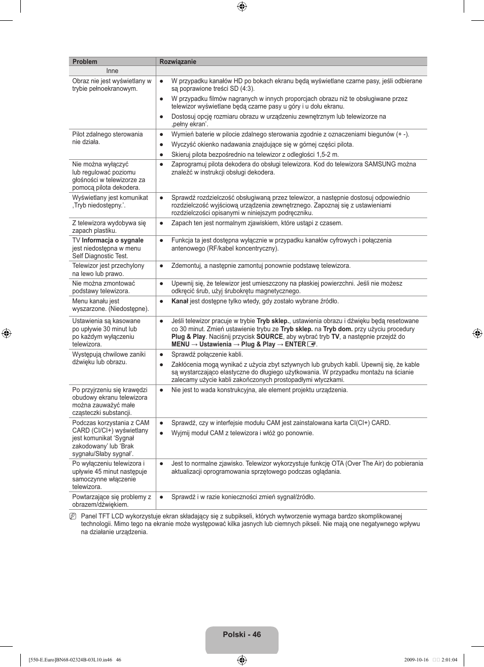 Samsung LE37B551A6W User Manual | Page 158 / 502