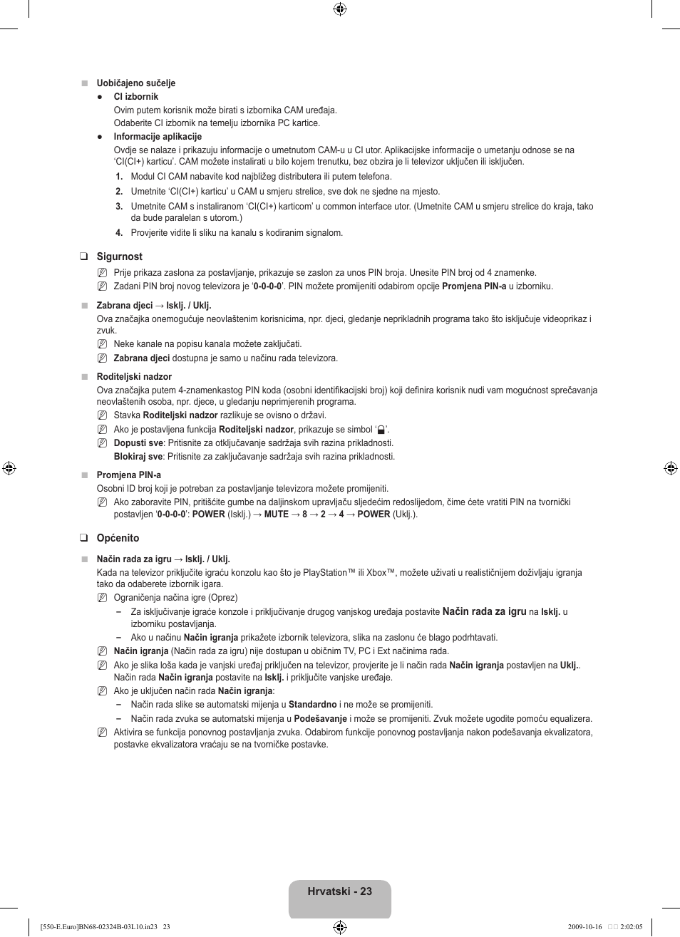 Samsung LE37B551A6W User Manual | Page 279 / 502