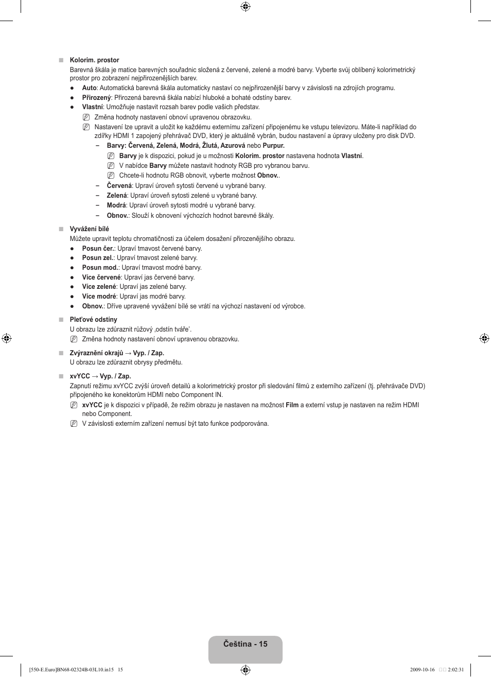 Samsung LE37B551A6W User Manual | Page 319 / 502