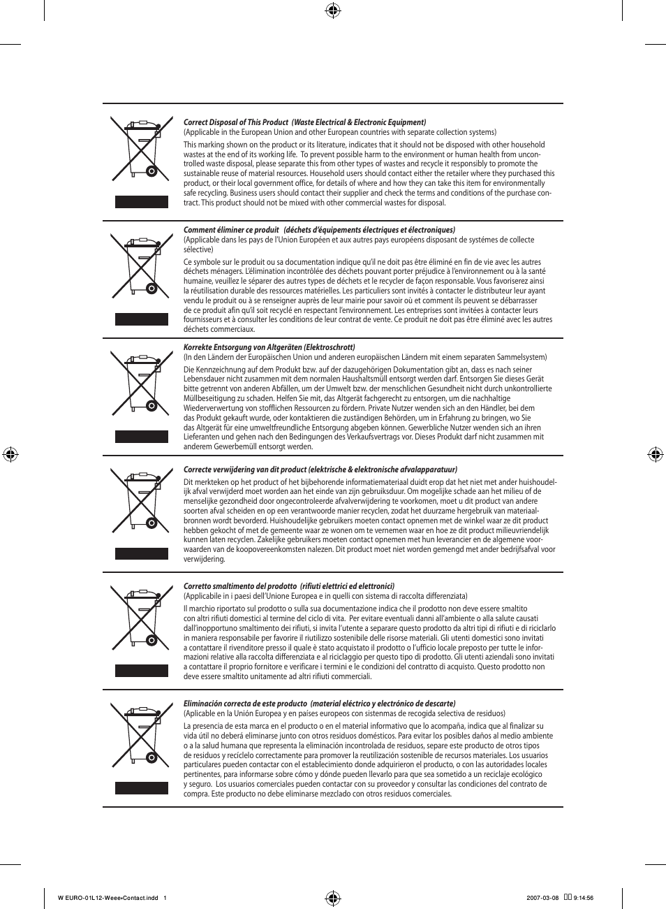 Samsung LE32R83B User Manual | Page 556 / 559