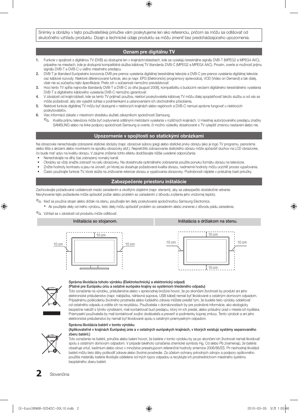 Samsung LE32C530F1W User Manual | Page 268 / 381