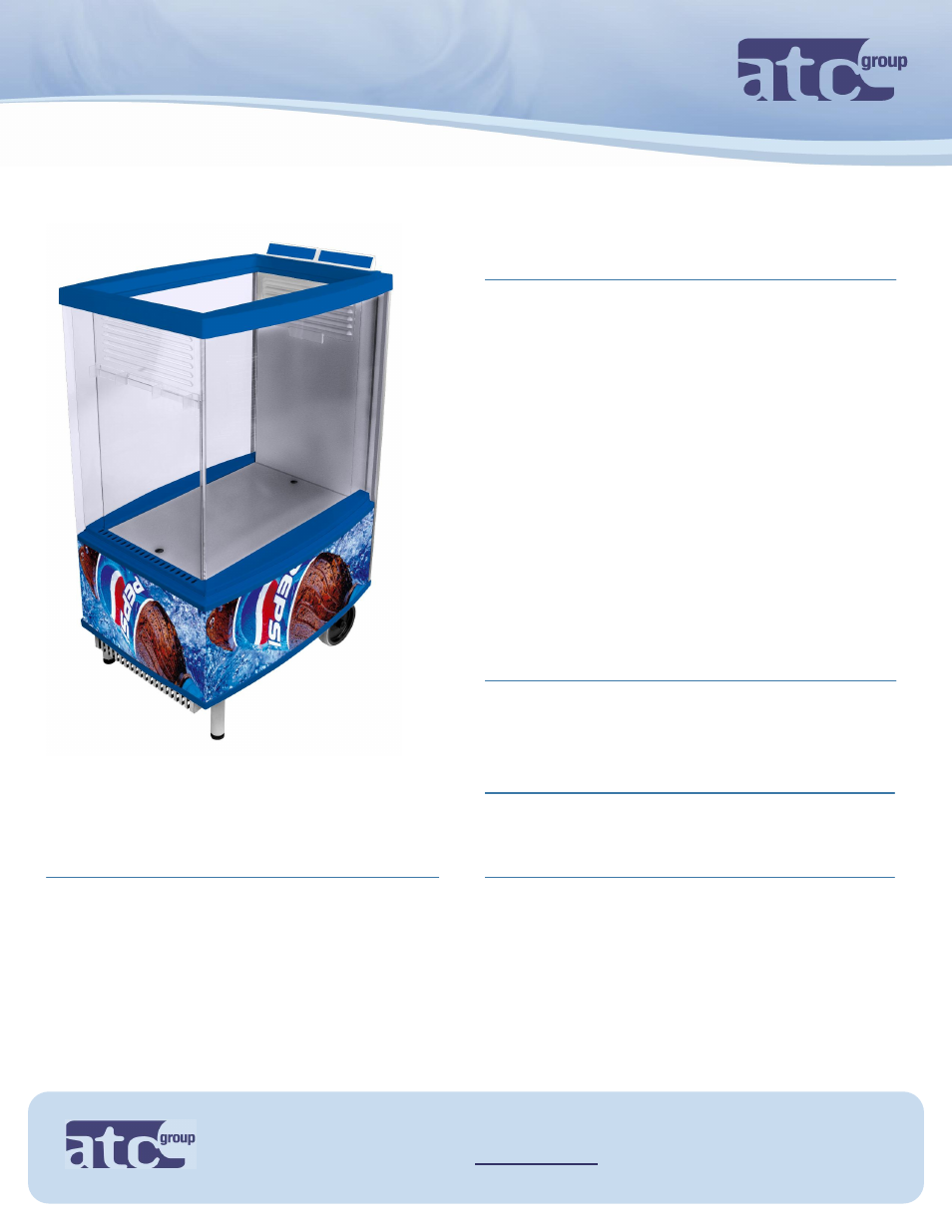 ATC Group Spot Cooler POS User Manual | 1 page