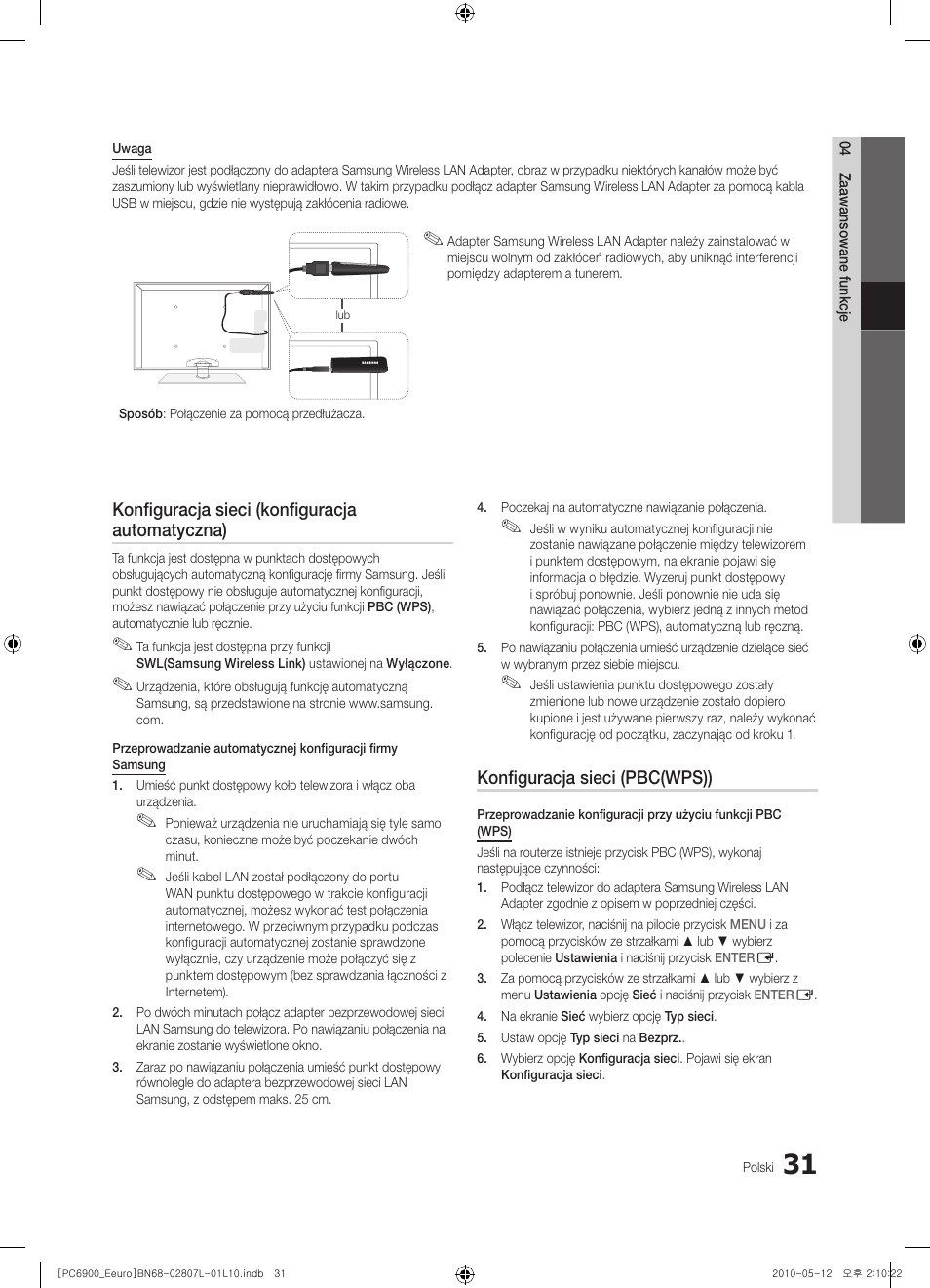 Samsung PS50C6900YW User Manual | Page 155 / 620