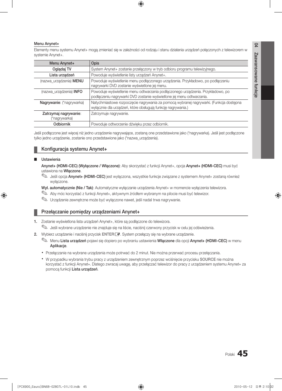 Samsung PS50C6900YW User Manual | Page 169 / 620