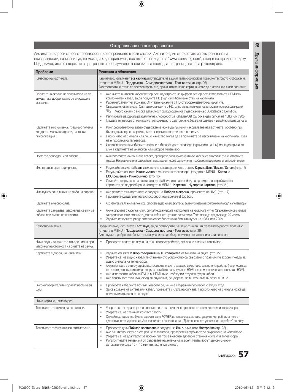 Samsung PS50C6900YW User Manual | Page 305 / 620