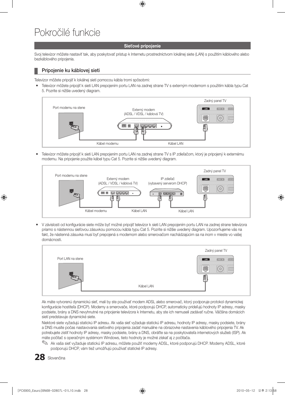 Pokročilé funkcie | Samsung PS50C6900YW User Manual | Page 462 / 620