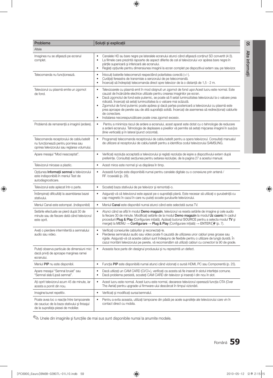 Samsung PS50C6900YW User Manual | Page 555 / 620