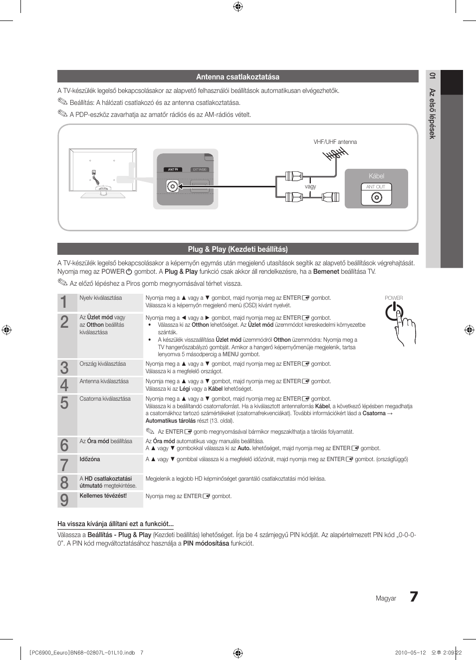 Samsung PS50C6900YW User Manual | Page 69 / 620