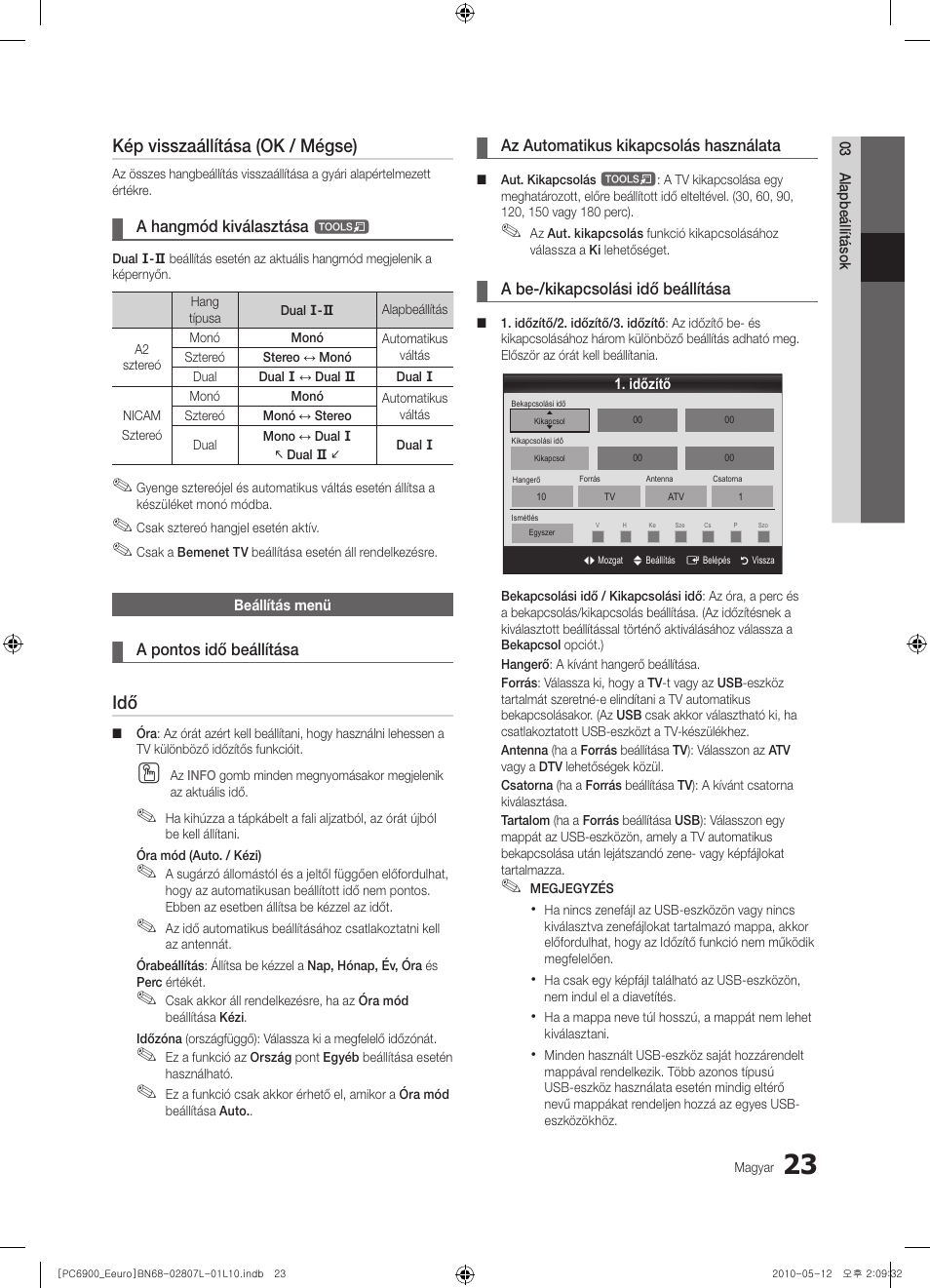 Kép visszaállítása (ok / mégse) | Samsung PS50C6900YW User Manual | Page 85 / 620