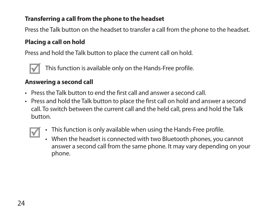 Samsung BHS6000 User Manual | Page 26 / 218