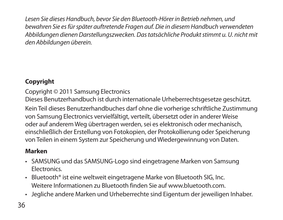 Samsung BHS6000 User Manual | Page 38 / 218