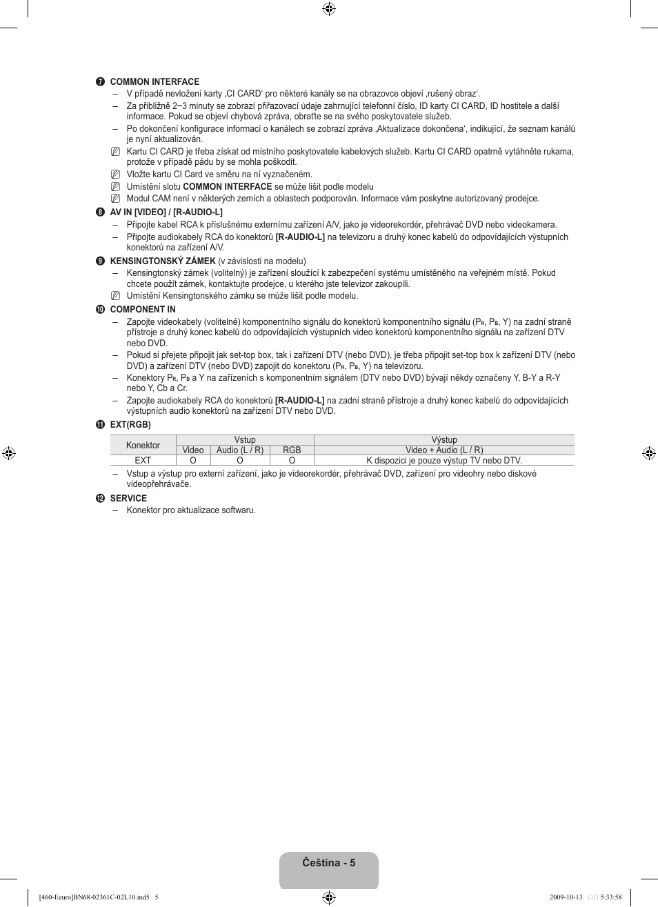 Samsung LE32B460B2W User Manual | Page 199 / 328