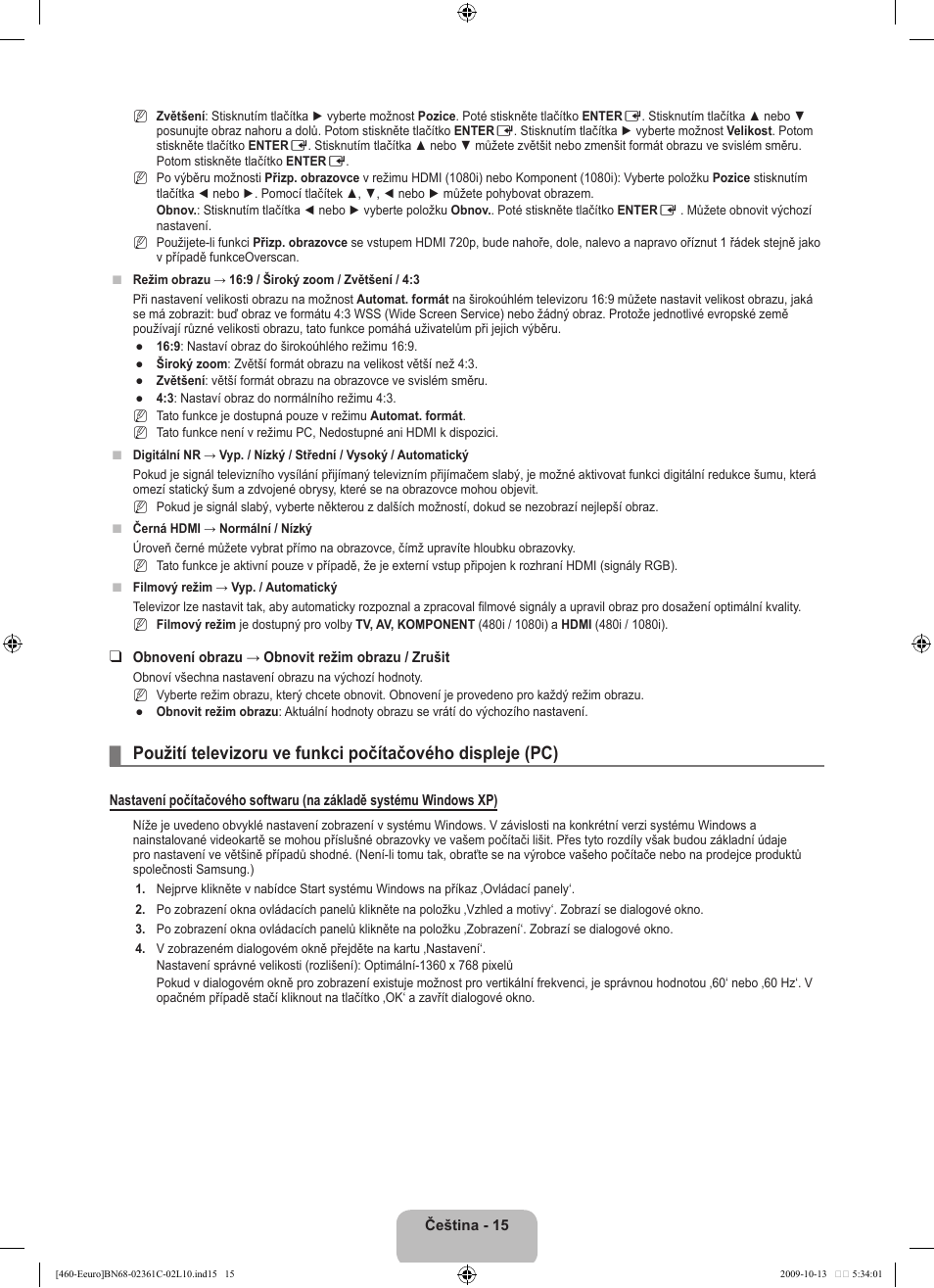 Samsung LE32B460B2W User Manual | Page 209 / 328