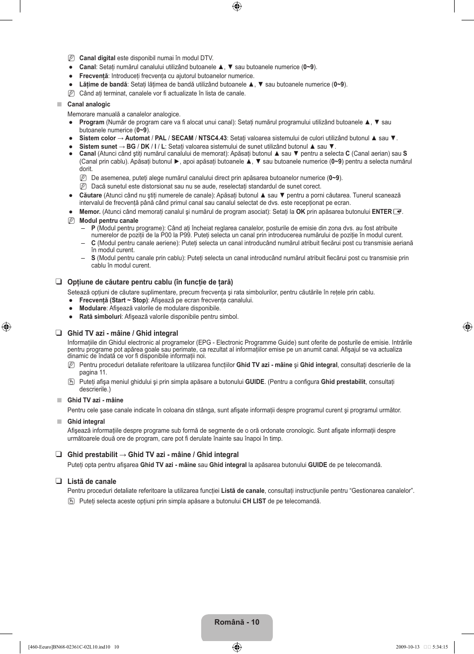Samsung LE32B460B2W User Manual | Page 268 / 328
