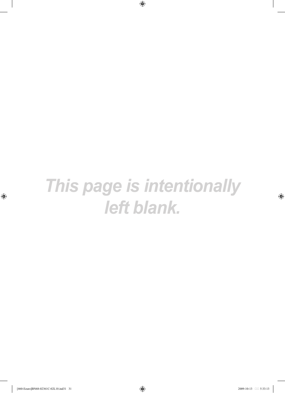 This page is intentionally left blank | Samsung LE32B460B2W User Manual | Page 33 / 328