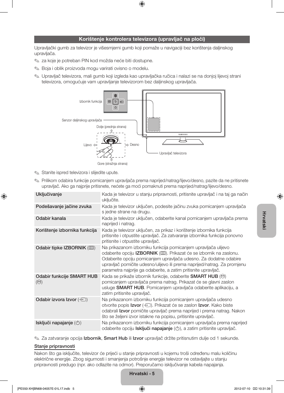Samsung PS51E550D1W User Manual | Page 115 / 374