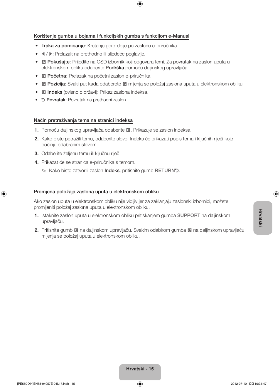 Samsung PS51E550D1W User Manual | Page 125 / 374