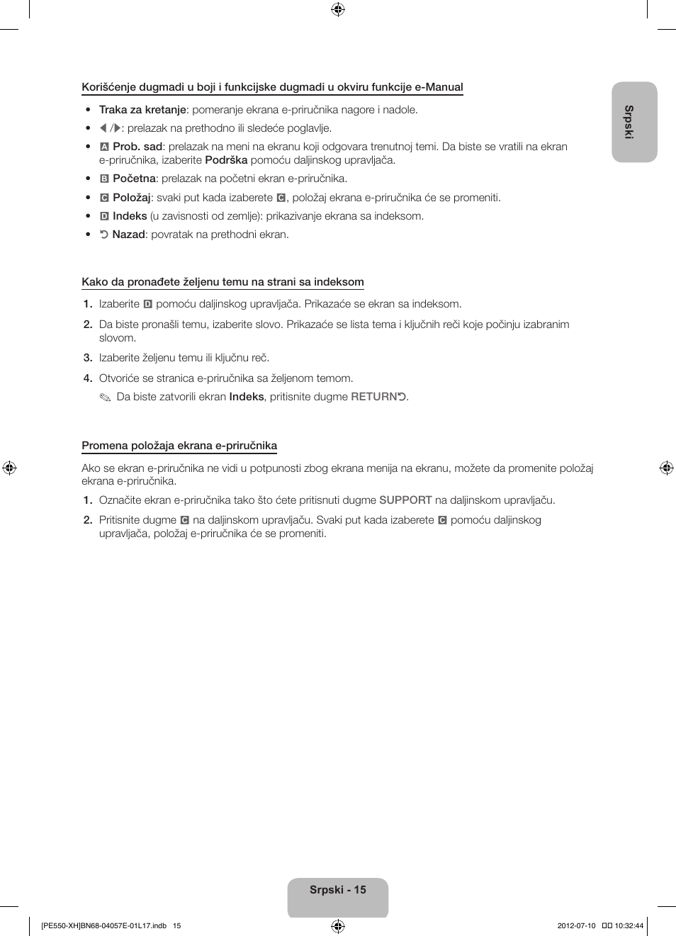Samsung PS51E550D1W User Manual | Page 213 / 374