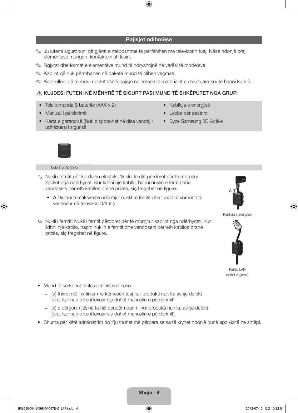 Samsung PS51E550D1W User Manual | Page 224 / 374