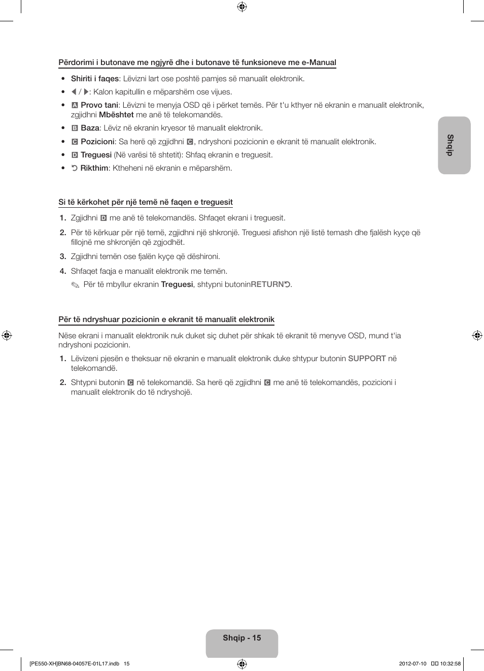 Samsung PS51E550D1W User Manual | Page 235 / 374