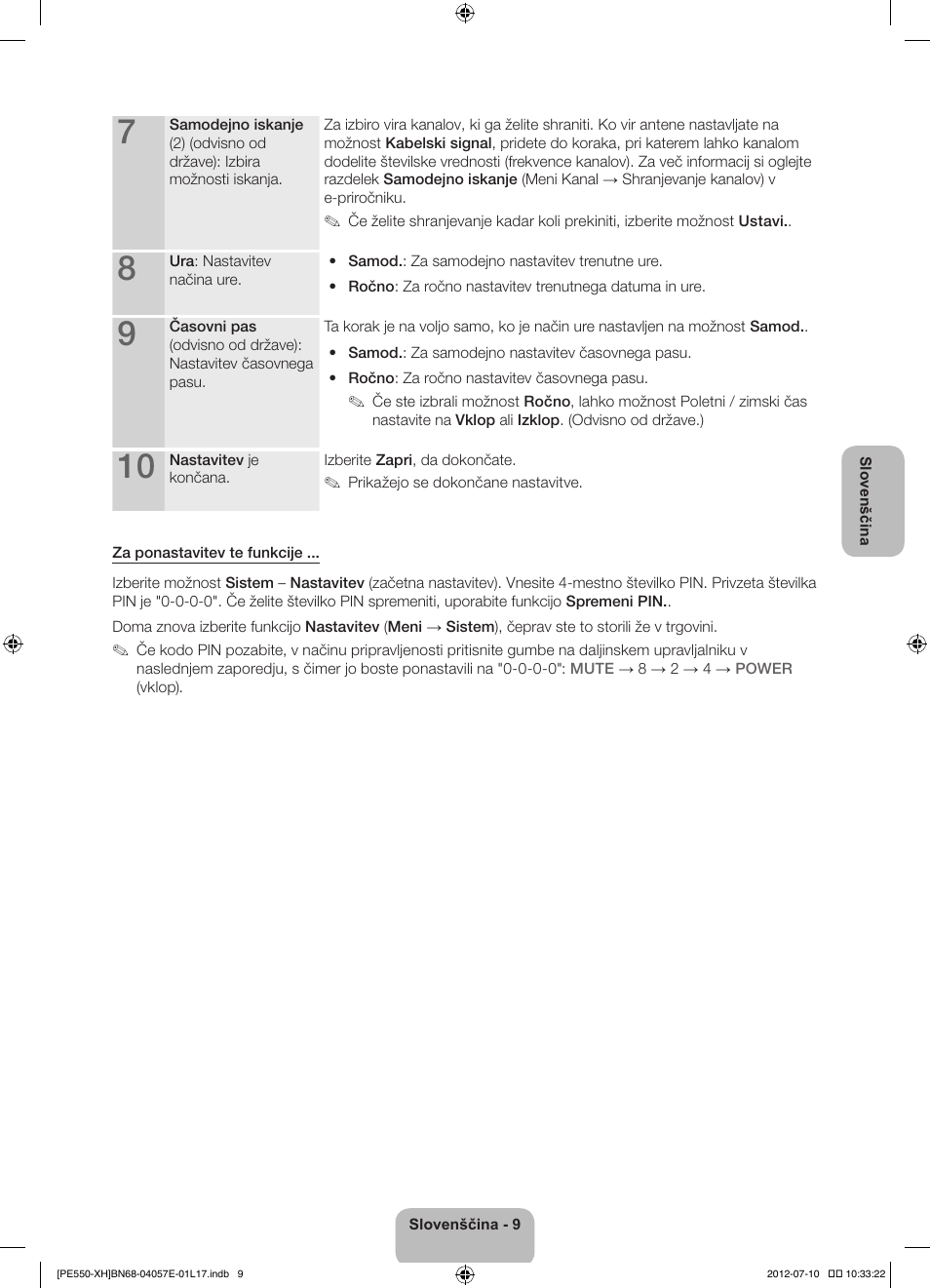 Samsung PS51E550D1W User Manual | Page 273 / 374