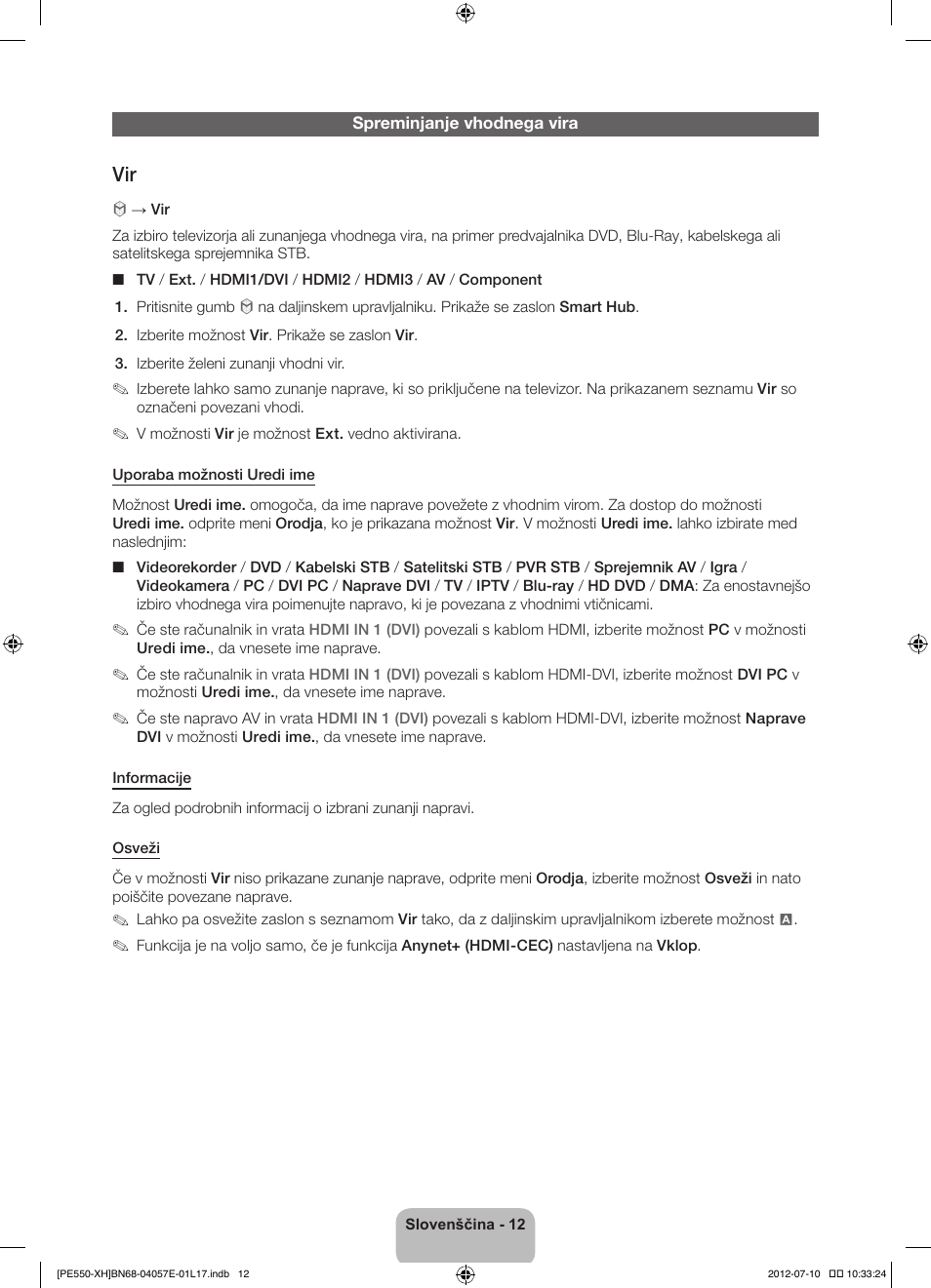 Samsung PS51E550D1W User Manual | Page 276 / 374