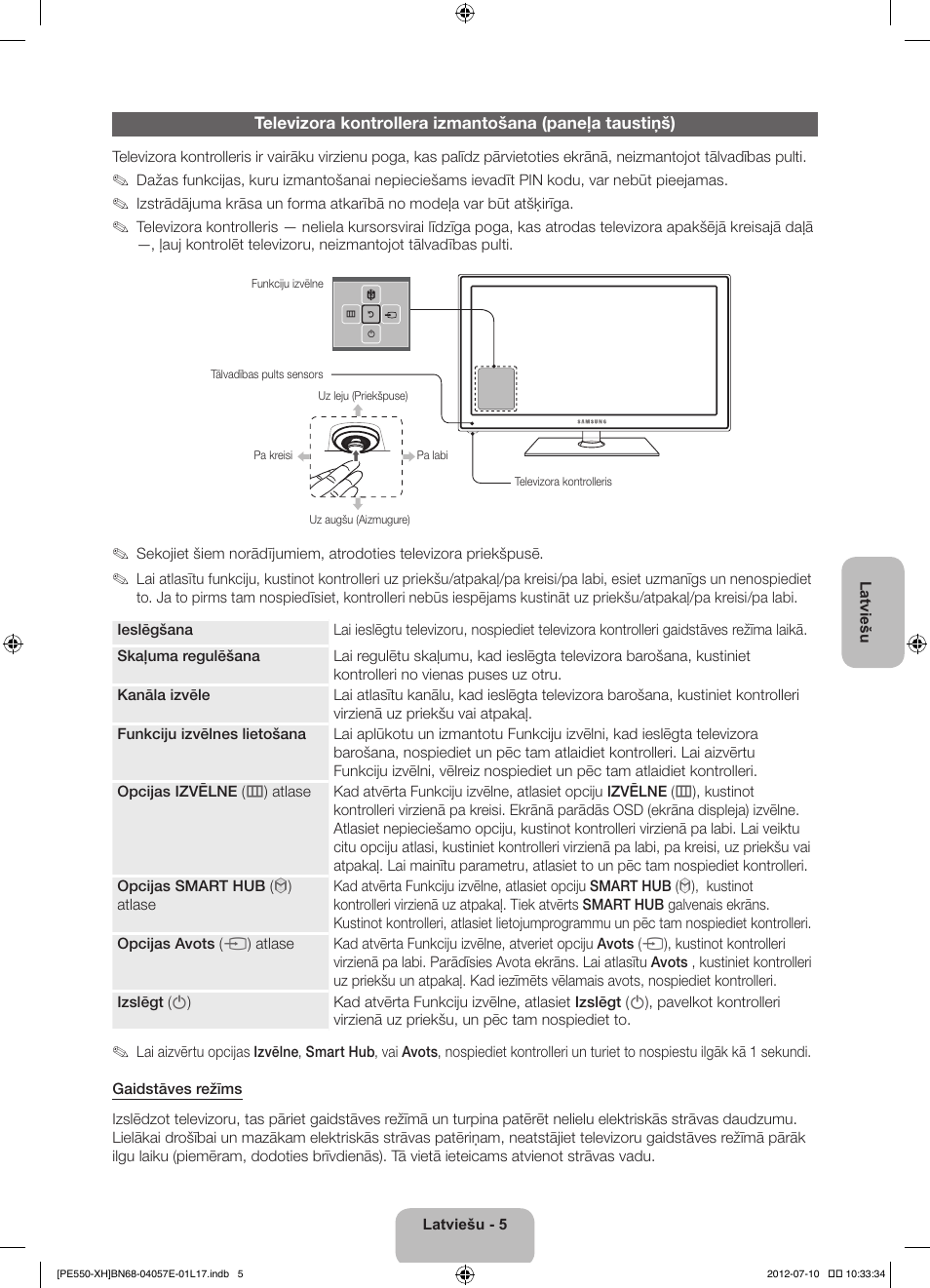 Samsung PS51E550D1W User Manual | Page 291 / 374